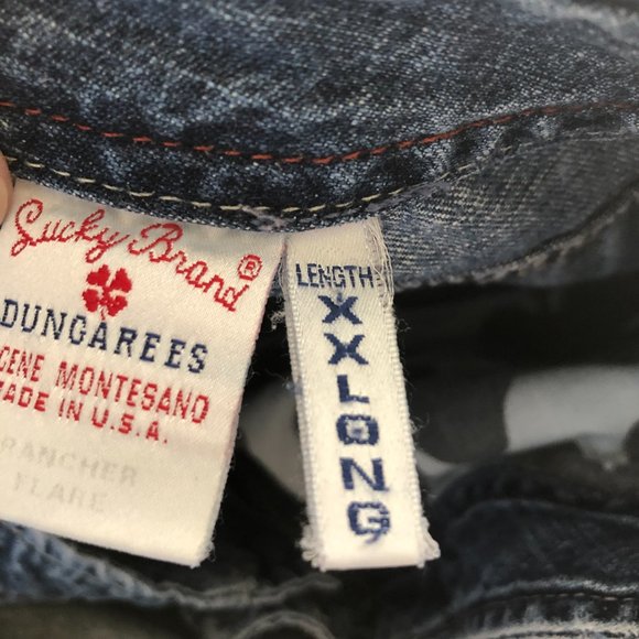 🛍️🛍️SOLD Lucky Brand Jeans women's 14 XXLONG - Picture 4 of 6